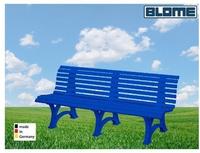 Blome Gartenbank Borkum 4-Sitzer L&auml;nge 2000 mm blau