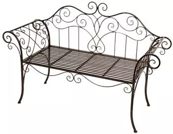 Garden Pleasure Metall-Gartenbank (950387)