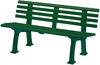 F+D 9900020421, F+D Bank Mod. Sylt 3 Sitzer grün 150 cm, Betriebsausstattung