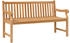 vidaXL Gartenbank 150 cm Massivholz Teak (316639)