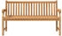 vidaXL Gartenbank 150 cm Massivholz Teak (316639)