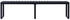 furnicato Gartenbank 180 cm PS-Platte schwarz (M608785)