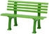Proregal Gartenbank Antigua 2-Sitzer apfelgrün 74 x 120 x 54 cm Kunststoff