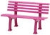 Proregal Gartenbank Antigua 2-Sitzer flieder 74 x 120 x 54 cm Kunststoff