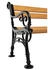 Blome 2er-Bank Linderhof 61 x 85 x 119 cm Holzoptik