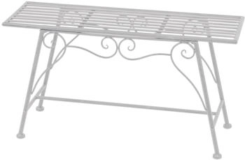 Garden Pleasure Blumenbank Lorin 27 x 45 x 83 cm antikweiß