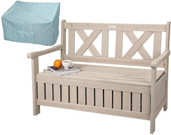 needs&wants Gartenbank mit Truhe Chesty4