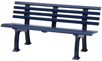 Proregal Gartenbank Antigua 3-Sitzer blau 74 x 150 x 54 cm Kunststoff Proregal Gartenbank Antigua 3-Sitzer blau 74 x 150 x 54 cm Kunststoff