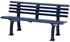 Proregal Gartenbank Antigua 3-Sitzer blau 74 x 150 x 54 cm Kunststoff