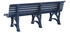Proregal Gartenbank Jamaika 4-Sitzer blau 80 x 200 x 64 cm Kunststoff