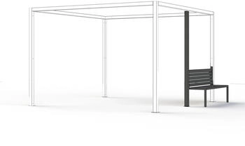 Siena Garden Bank Schattenmanufaktur 2 Personen 150 cm