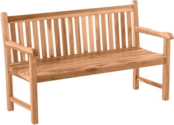TPFGarden Gartensitzbank Teaka 150 cm 2-Sitzer (800001050264)