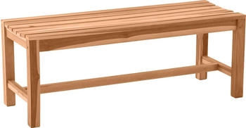 TPFGarden Gartenbank Teaka 2-Sitzer 120 cm (TPFGMGBTEAKA120)