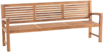 TPFGarden Teakbank Holz 220x92x59 cm braun (800001044149)