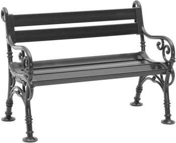 Blome Linderhof 2-Sitzer Gartenbank graphitgrün/anthrazit (42009)