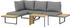 Outsunny Gartenmöbel-Set Akazienholz Stahl 175L x 65B x 70H cm Hellgrau