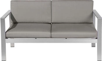 Beliani Grau Silber 70x142x80