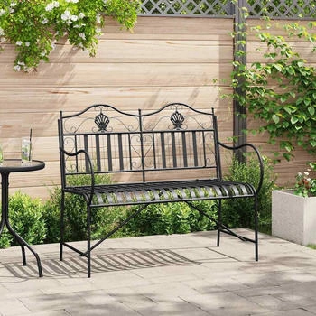 vidaXL Schwarz 104 x 54 x 93cm Stahl (42008119)