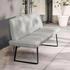 Niehoff Elba Diningsofa Stahl/Olefin Natur Dunkelgrau (G627-544-180)