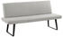 Niehoff Elba Diningsofa Stahl/Olefin Natur Dunkelgrau (G627-544-180)