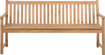 Beliani VIVARA 67x180x88cm Heller Holzfarbton