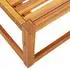 vidaXL 11-tlg. Gartensofa-Set mit Kissen Holz Akazie & Seil (3278837)