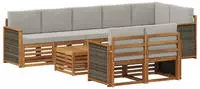 vidaXL Sofagarnituren Massivholz Akazie