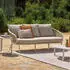 Applebee Pine Key 3-Sitzer Gartenloungesofa Aluminium/Polyrattan, Oyster (72000648)