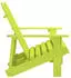 vidaXL Adirondack Gartenbank 2-Sitzer Massivholz Tanne Grün (8720286240878)