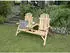 Bellavista Timber Gartenbank 2-Sitzer Tannenholz FSC 100% mit integriertem Tisch