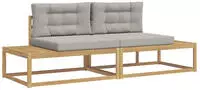 Outdoor-sofagarnitur Wei&szlig; 230,5 X 83 X 73 Cm Polyester Vidaxl