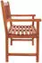 vidaXL Gartenbank mit Auflage 120cm Akazienholz (3063774)