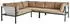 Brafab Allie Ecklounge Aluminium Anthrazit/Barley-Olefin, 4-5 Personen