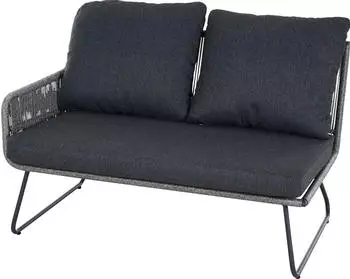Siena Garden Kansas Loungebank Armlehne rechts grau