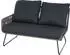 Siena Garden Kansas Loungebank Armlehne rechts grau