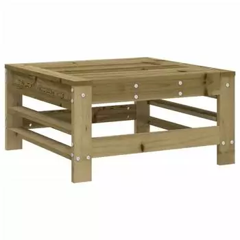 vidaXL Gartenhocker Kiefernholz impr&auml;gniert (825624)