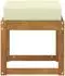 vidaXL Outdoor Hocker Bank Massivholz Akazie Natur (900658)