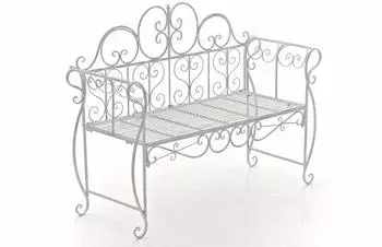 Deluke Lenar Metall Wei&szlig; 128x46x94cm