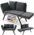 Juskys Multifunktionsbank Calvia grau