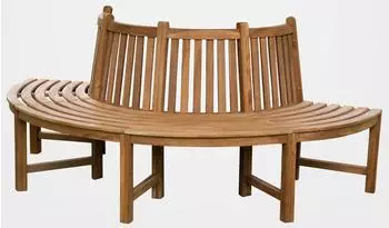 Deluke Risen Holz Braun 203x44x90cm