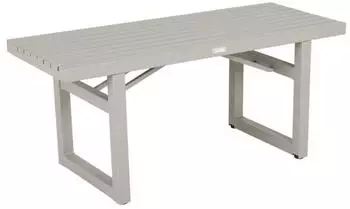 Brafab Vevi Gartenbank Aluminium Khaki 105cm