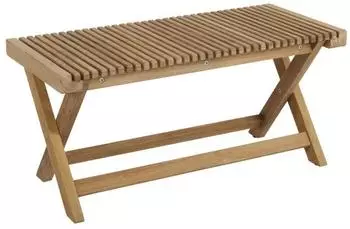 Brafab Julita Gartenbank Teakholz natur 90x40cm (Julita)