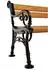 Proregal Curacao 2-Sitzer 85x115x60cm Holzoptik
