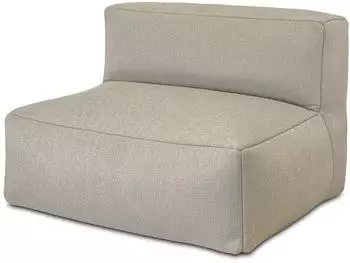 osoltus Premium Modular Sitzelement Axroma Olefin Taupe Beige