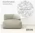 osoltus Premium Modular Sitzelement Axroma Olefin Taupe Beige