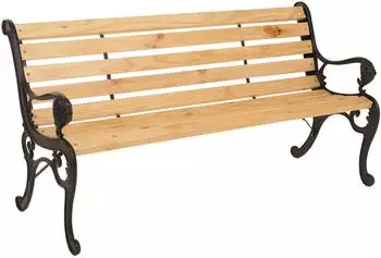 Proregal Gartenbank 78x164x35cm Natur