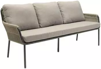 LC Home Como 3-Sitzer grau/anthrazit