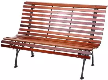 Proregal Gartenbank 80x122x70cm Braun