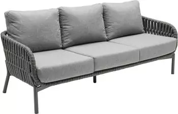 LC Home Terrano Dining 3er Sofa grau