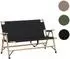 MCW Campingbank Q40 klappbar, Bambus/Textil, 117cm, schwarz (Q40)